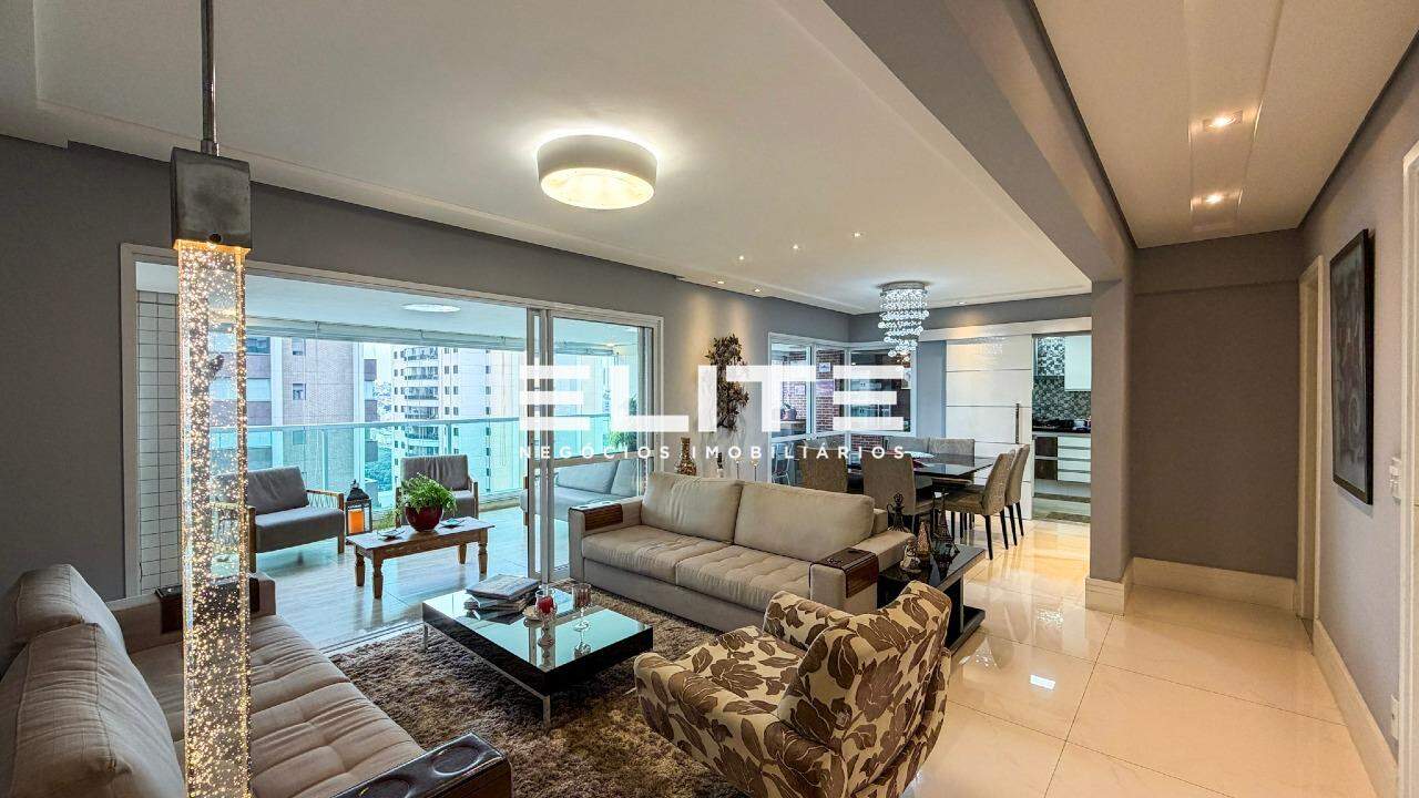 Living mobiliado de imóvel da Elite no Bairro Jardim — referência 44239